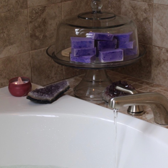 Lavender Soap | Skin Care | Spa Day | Handmade Soap - Picture 4 of 6